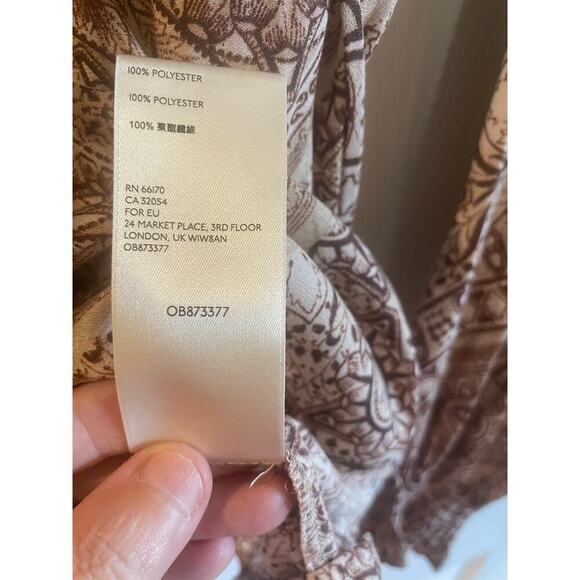 Free People Little Runaway Blouse size small - Picture 6 of 12